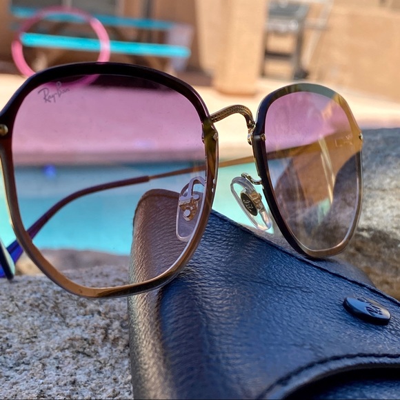 Ray-Ban Blaze Hexagonal Violet Gradient - Picture 4 of 13